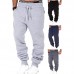 TENGOO Men Sweatpants Joggers Track Pants Bottoms Drawstring Fitness Gym Workout Running Training Skinny Casual Pants Breathable Soft Wicking Sport Gym Trousers