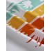 Men Cotton Letter   Coconut Tree Hawaii All Matched Skin Friendly Crew Neck T  Shirts