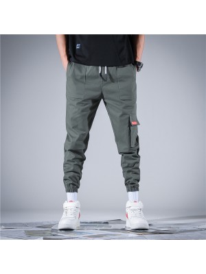 Men’s Pants Spring Summer Hip Hop Slack Bottom Joggers Street  wear Drawstring Adjustable Hiking Sport Cycling Trousers